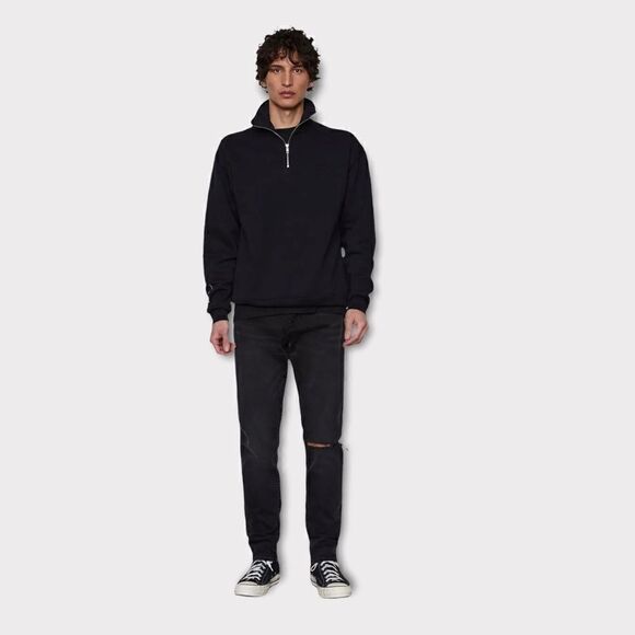 Men’s L'Homme FRAME Skinny Jeans Black Size 33 NWT - Picture 1 of 15